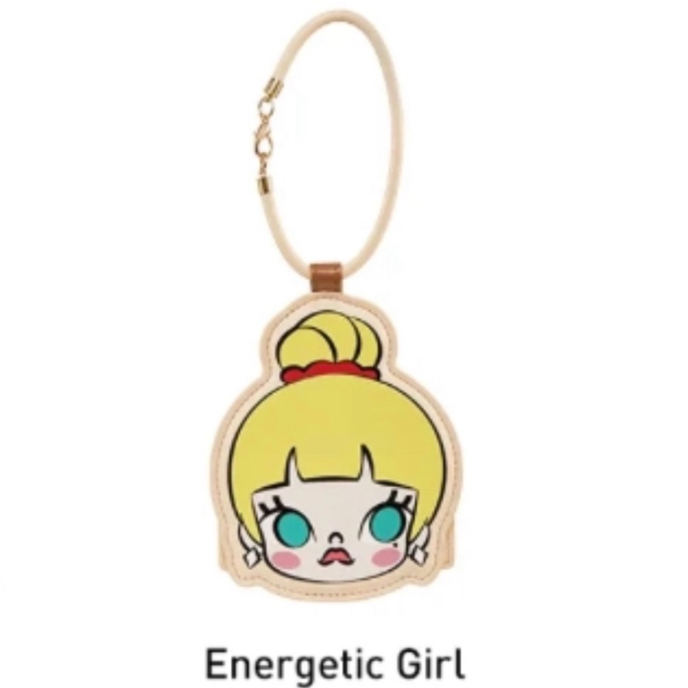 BNIB Pop Mart MOLLY Daily Look Series-Cardholder Pendant - Energetic Girl